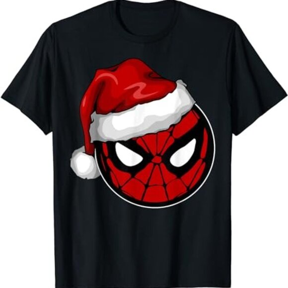 Sierra K Other - Marvel Christmas Spider-Man Santa Hat Graphic Tee Holiday Superhero Fan Shirt17